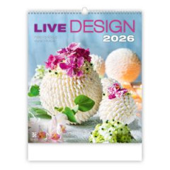 Nstenn kalendr Live Design 45 x 52 cm 2026 