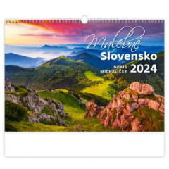 Nstenn kalendr Malebn Slovensko 2024