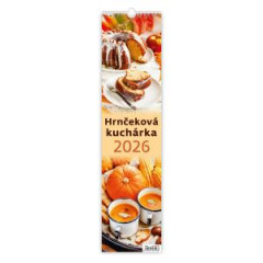 Nstenn kalendr Hrnekov kuchrka - viazanka 12 x 48 cm 2026 
