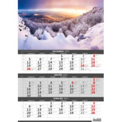 Trojmesan kalendr Slovensko 2024