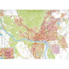 Mapa Bratislava s registrom 1:15.000