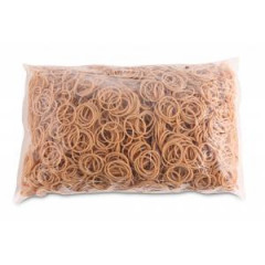 Gumiky Office Products 25mm 1kg prrodn farba 