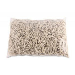 Gumiky Office Products 40mm 1kg biele 