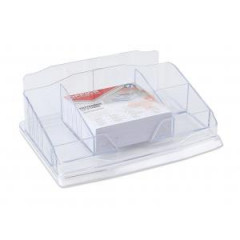 Stolov organizr Office Products transparentn 