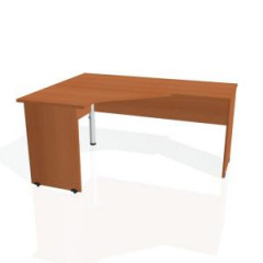 Pracovn stl Gate, ergo, prav, 160x75,5x120 cm, erea/erea 