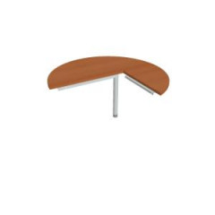 Doplnkov stl Cross, av, 120x75,5x(80x60) cm, erea/kov 