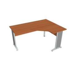 Pracovn stl Cross, ergo, av, 160x75,5x120 cm, erea/kov 