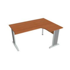 Pracovn stl Cross, ergo, av, 160x75,5x120 cm, erea/kov 