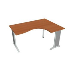 Pracovn stl Flex, ergo, av, 160x75,5x120 (80x60) cm, erea/kov 