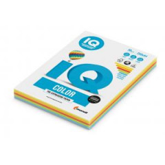 Farebn papier IQ color 5x20 mix intenzvne farby, A4, 160g
