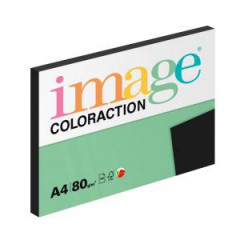Farebn papier Image Coloraction, A4, 80g, ierny, 100 hrkov