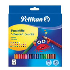 Farbiky Pelikan trojhrann tenk 24 ks