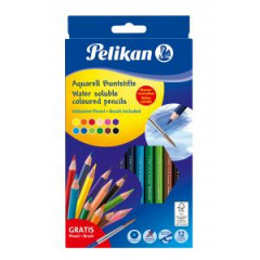 Farbiky Pelikan akvarelov 12 ks