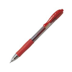 Roller glov PILOT G-2 0,7 mm erven 