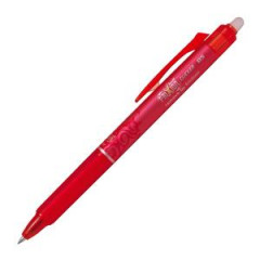 Roller gumovac PILOT Frixion clicker 0,5 mm erven 