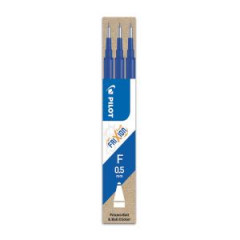 Nhradn npl do gumovacieho rollera PILOT Frixion 0,5 mm modr 3ks 