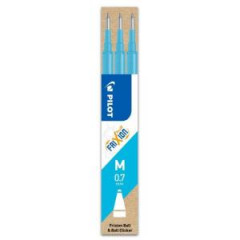 Nhradn npl do gumovacieho rollera PILOT Frixion 0,7 mm svetlomodr 3ks 