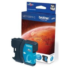 Atramentov npl Brother LC-1100 pre MFC-6490CW/DCP-6690CW cyan HY (750 str.) 