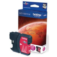 Atramentov npl Brother LC-1100 pre MFC-6490CW/DCP-6690CW magenta HY (750 str.) 