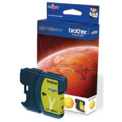 Atramentov npl Brother LC-1100 pre MFC-6490CW/DCP-6690CW yellow HY (750 str.) 