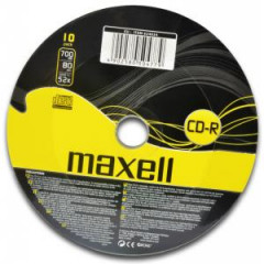 CD-R Maxell 700MB 52x 10ks/cake 