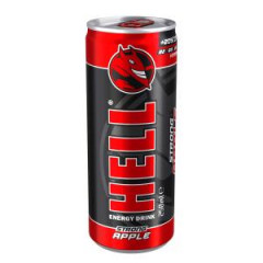 Energetick npoj Hell Strong Apple 250ml 