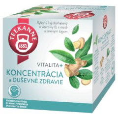 aj TEEKANNE Vitalita + Koncentrcia (Vitamn B5) 10 x 1,8g 