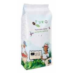 Kva Fairtrade Puro Dark roast zrnkov 1 kg 