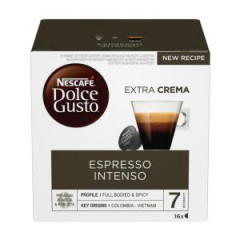 Kvov kapsule DOLCE GUSTO Espresso Intenso (16 ks)