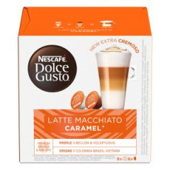 Kvov kapsule DOLCE GUSTO Latte Macchiato Caramel (16 ks) 