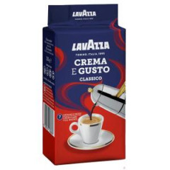 Kva LAVAZZA Crema e Gusto mlet 250 g vkuovo balen 