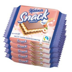 Obltky Manner Snack Minis lieskovooriekov 5 x 25 g