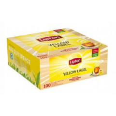 aj Lipton ierny Yellow Label 100 x 1,8 g