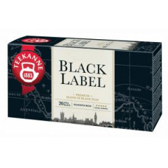 aj TEEKANNE ierny Black label HB 20 x 2 g