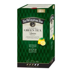 aj SIR WINSTON Green Tea Lemon HB 20 x 1,75g 