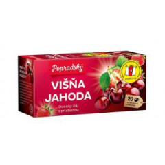 aj BOP ovocn via jahoda 20 x 2g 