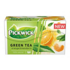 aj PICKWICK zelen pomaran s mandarnkou HB 20 x 1,5 g 