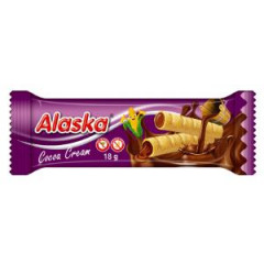 Trubiky Alaska plnen kakaovm krmom 18 g 
