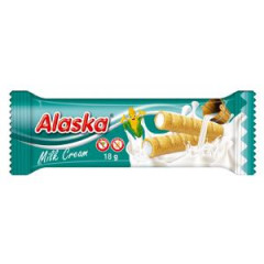 Trubiky Alaska plnen mlienm krmom 18 g 