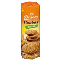 Ovsen suienky Brandt Hobbits s ovsenmi vlokami 250g 