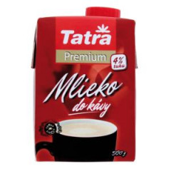 Mlieko do k�vy Tatra premium 4% s uz�verom, 500 g 