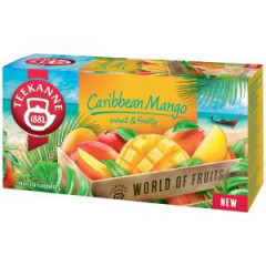 aj Teekanne World Of Fruits Caribbean Mango HB 20 x 2,25g 