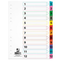 Kartnov rozraova Q-CONNECT zosilnen 1-12 