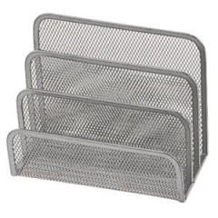 Drten stojan na listy 170x135x83mm strieborn 