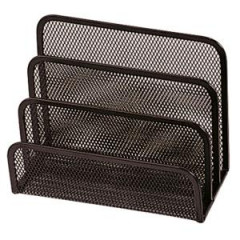 Drten stojan na listy 170x135x83mm ierny 
