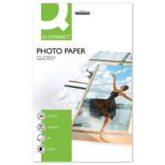 Fotopapier Q-CONNECT vysok lesk, 180g, 20 hrkov