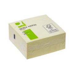 Samolepiaci bloek Q-CONNECT 76x76 mm, 400 l, lt 