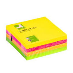 Samolepiaci bloek Q-CONNECT 76x76 mm, 320 l, nenov 