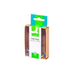 Napichovacie pendlky guat Q-CONNECT 4mm mix farieb 60ks 