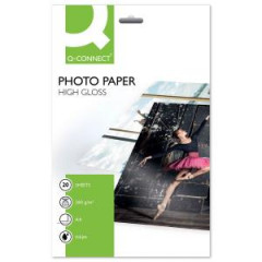 Fotopapier Q-CONNECT vysok lesk, 260g, 20 hrkov